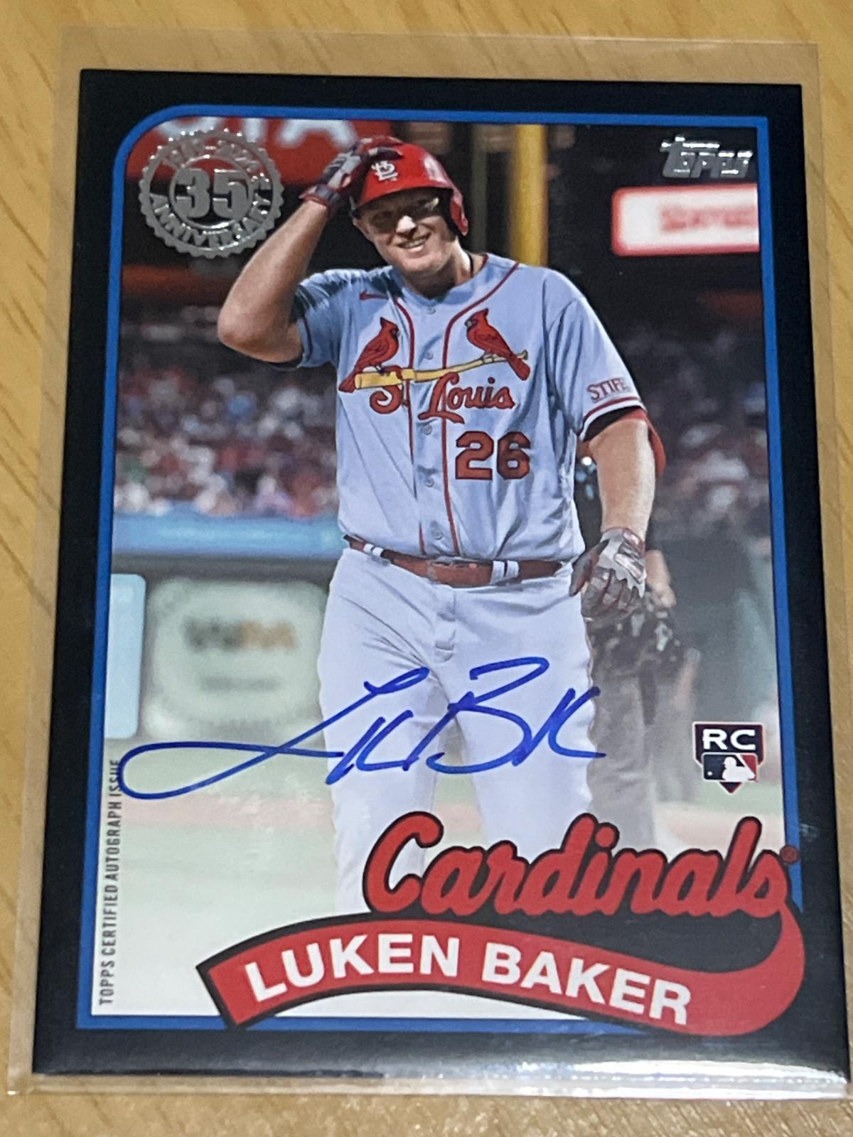 Luken Baker [Black] #89BA2-LB