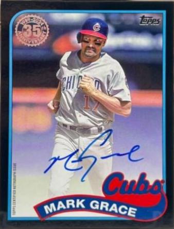 Mark Grace [Black] #89BA-MG