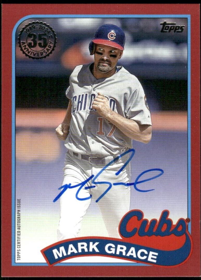 Mark Grace [Red] #89BA-MG