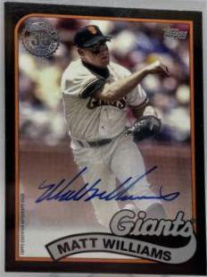 Matt Williams [Black] #89BA-MWA