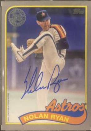 Nolan Ryan [Platinum] #89BA-NR