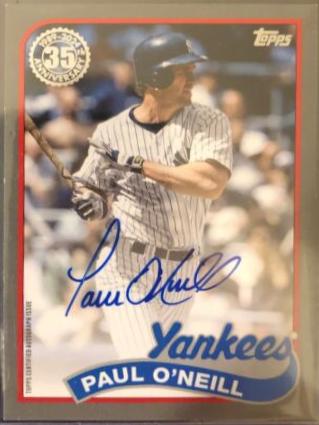 Paul O'Neill [Platinum] #89BA-PO