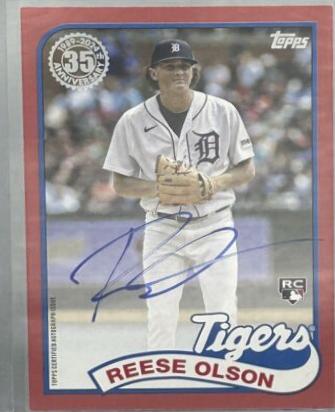 Reese Olson [Red] #89BA-RO