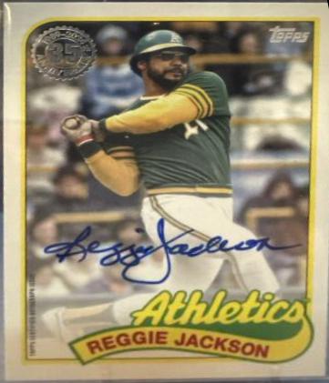 Reggie Jackson #89BA-RJ