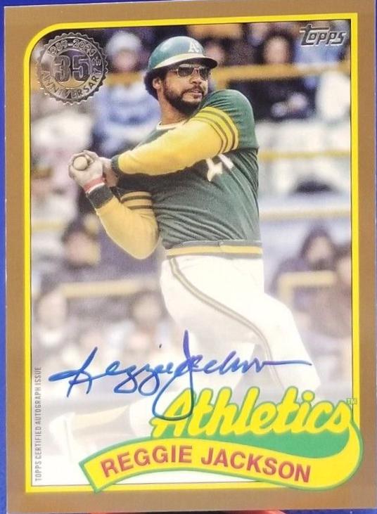 Reggie Jackson [Gold] #89BA-RJ