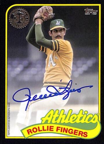 Rollie Fingers [Black] #89BA2-RF