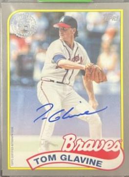 Tom Glavine [Platinum] #89BA-TGL