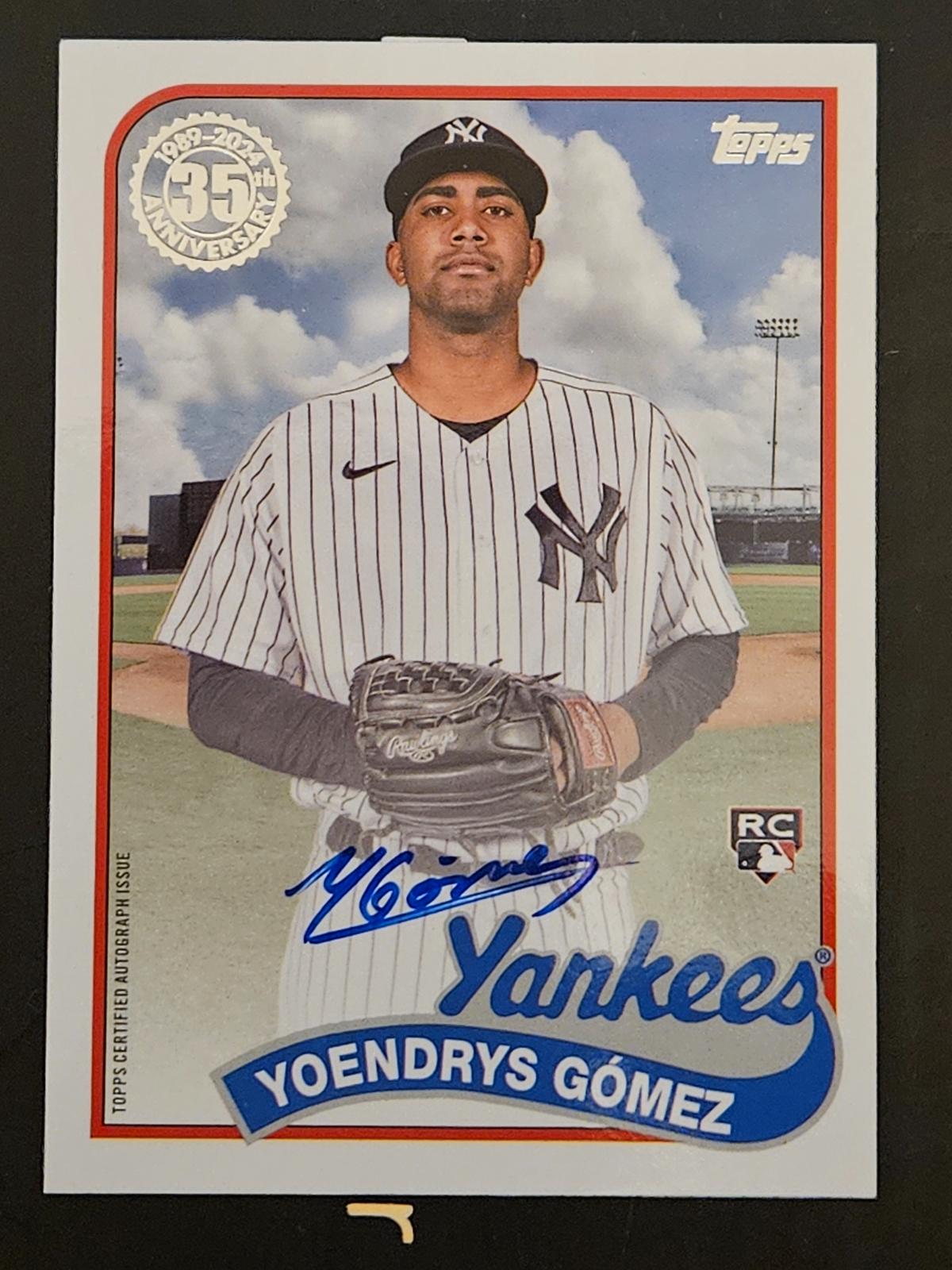 Yoendrys Gomez #89BA2-YG