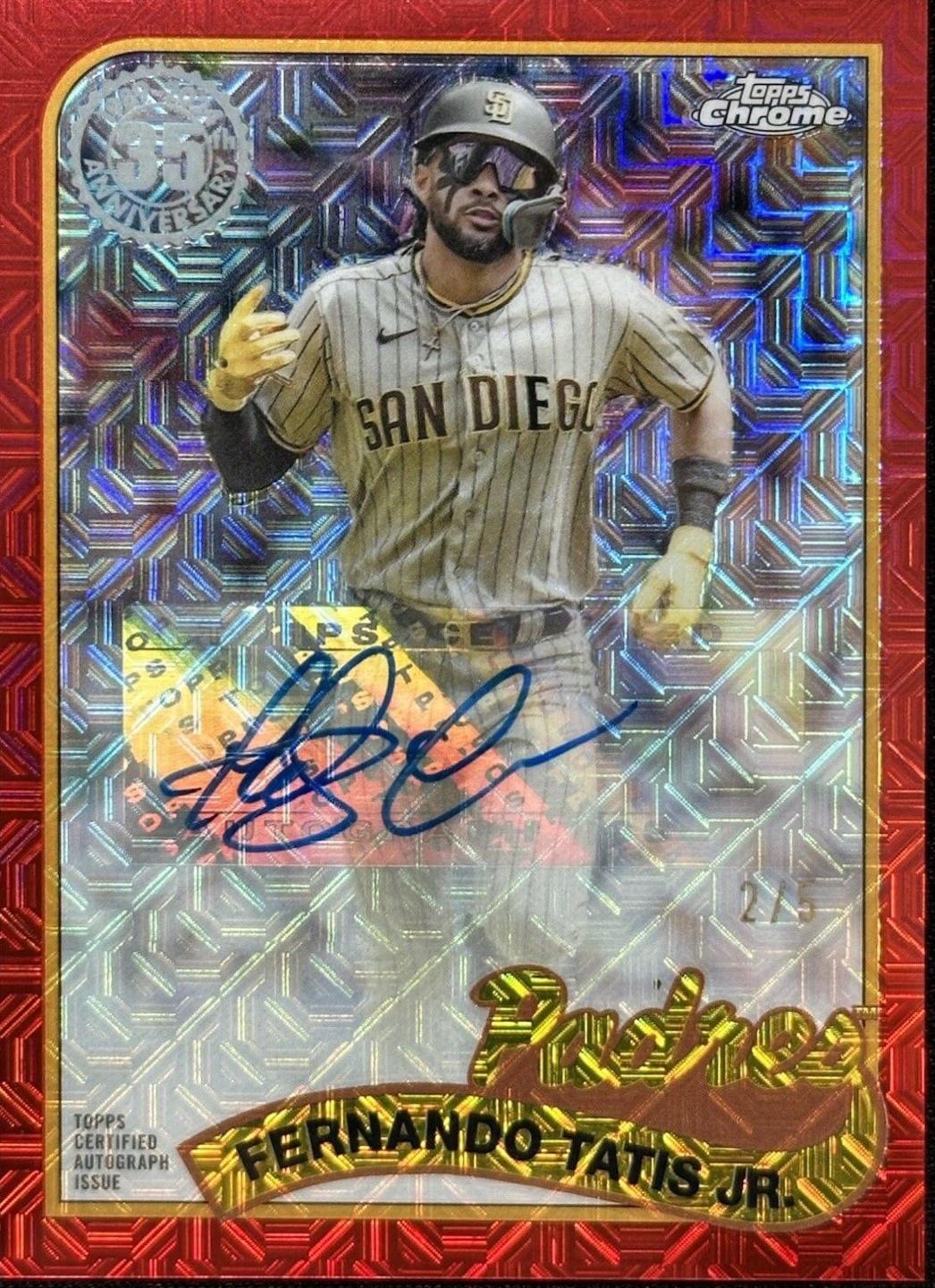 Fernando Tatis Jr. [Red] #2T89C-35