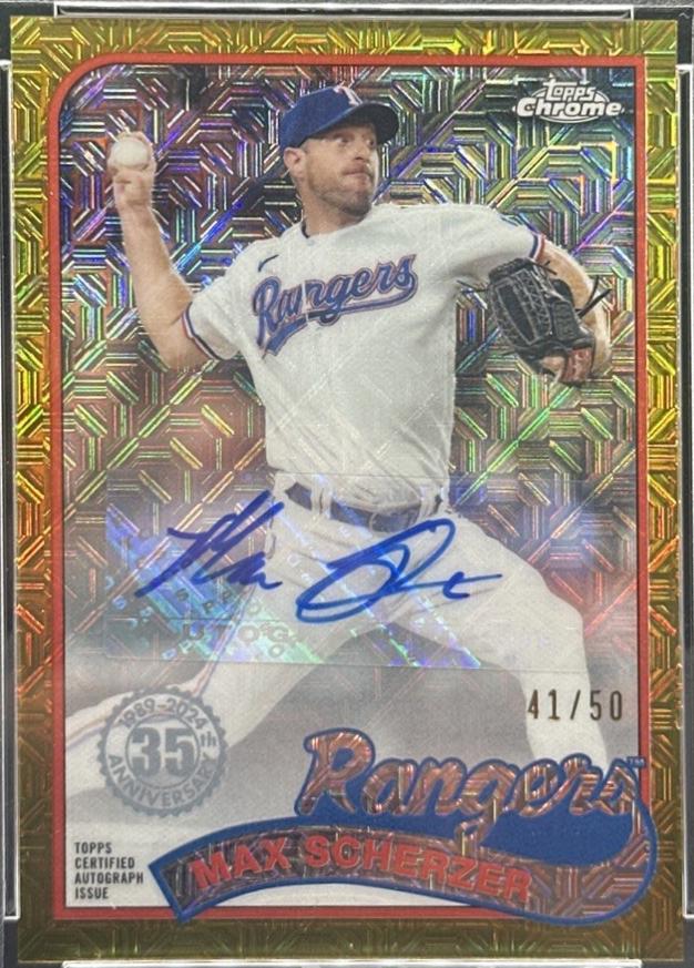 Max Scherzer [Gold] #2T89C-12