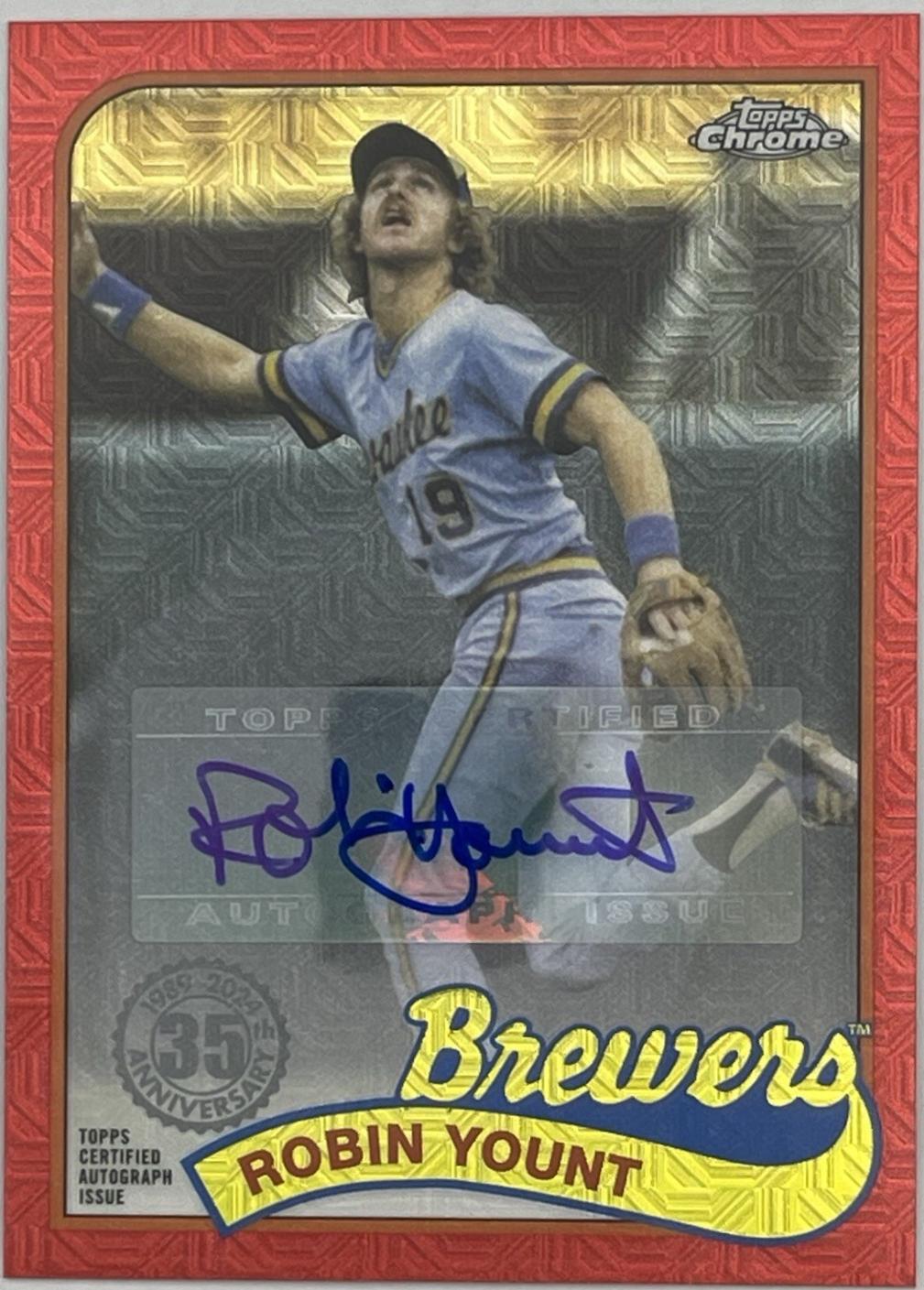 Robin Yount [Red] #T89C-4