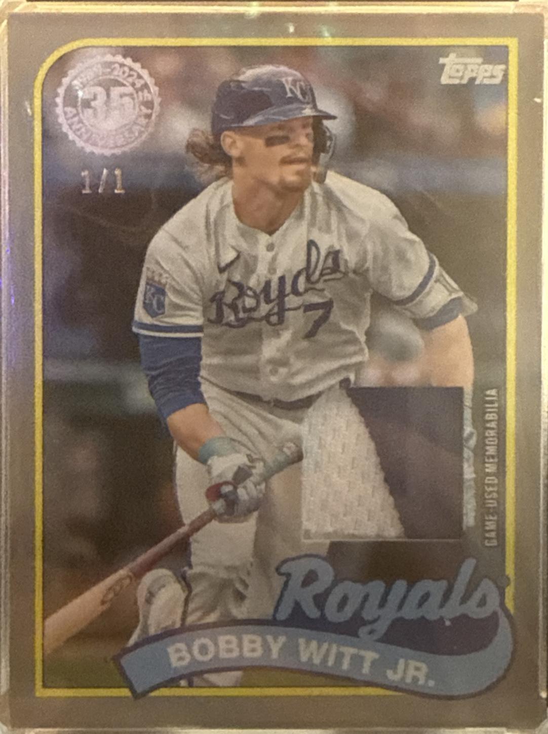 Bobby Witt Jr. [Platinum] #89BR-BW
