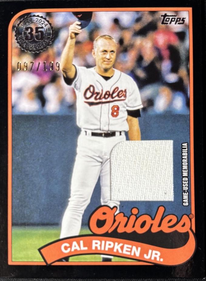 Cal Ripken Jr. [Black] #89RU-CRJ