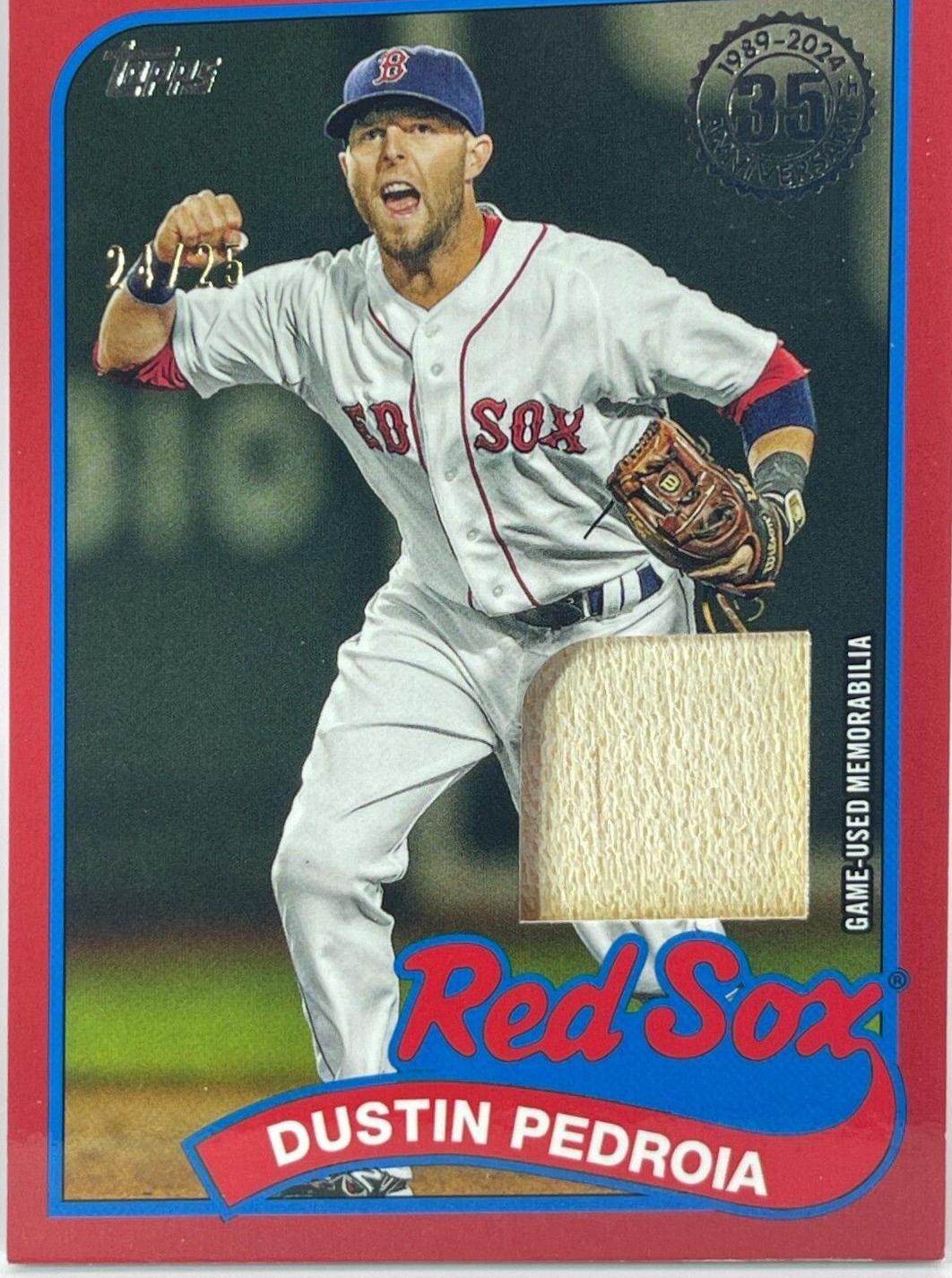 Dustin Pedroia [Red] #89BR-DP