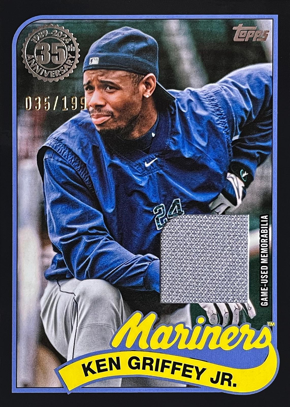 Ken Griffey Jr. [Black] #89BR-KG