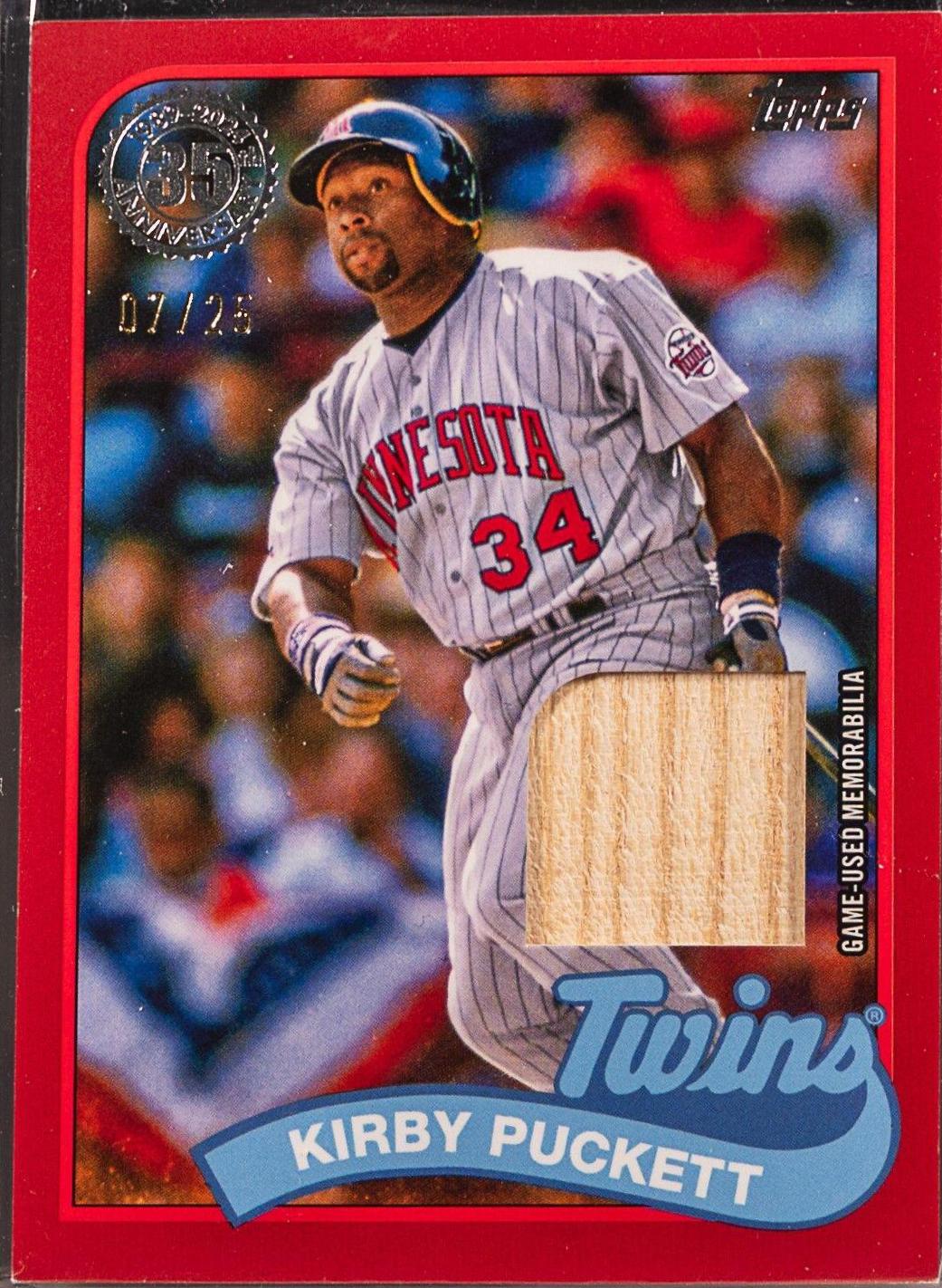 Kirby Puckett [Red] #89BR-KP