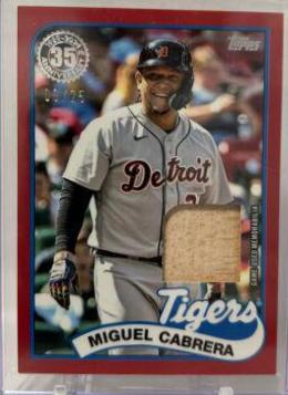 Miguel Cabrera [Red] #89BR-MC
