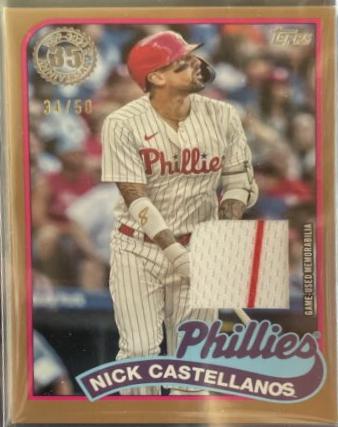 Nick Castellanos [Gold] #89R2-NC