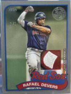 Rafael Devers [Platinum] #89BR-RD