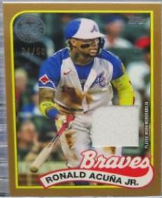Ronald Acuna Jr. [Gold] #89BR-RAJ