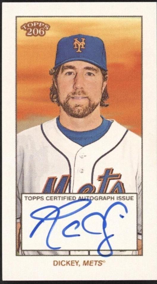 R.A. Dickey [Autograph]