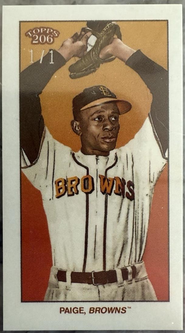 Satchel Paige [Ty Cobb Back]