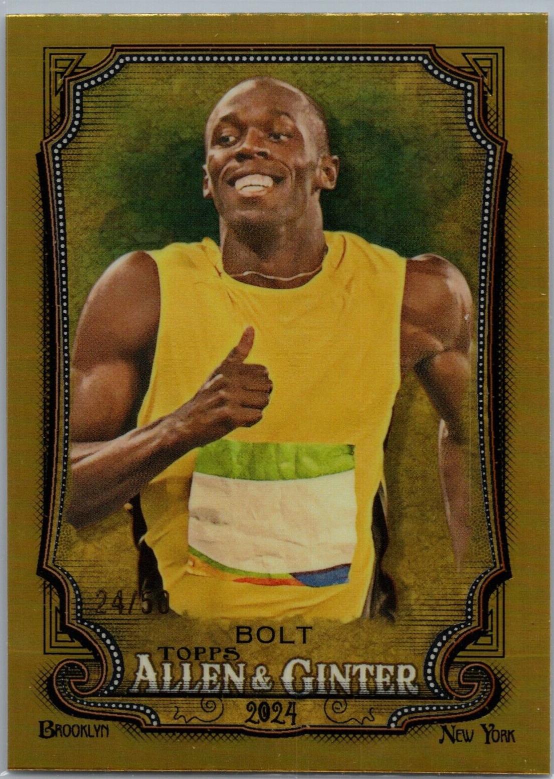 Usain Bolt [Gold Refractor] #208