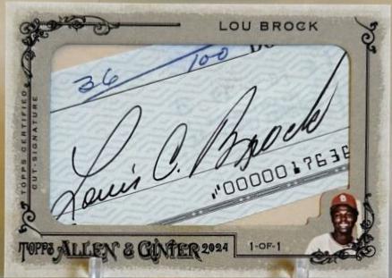 Lou Brock #CS-LB