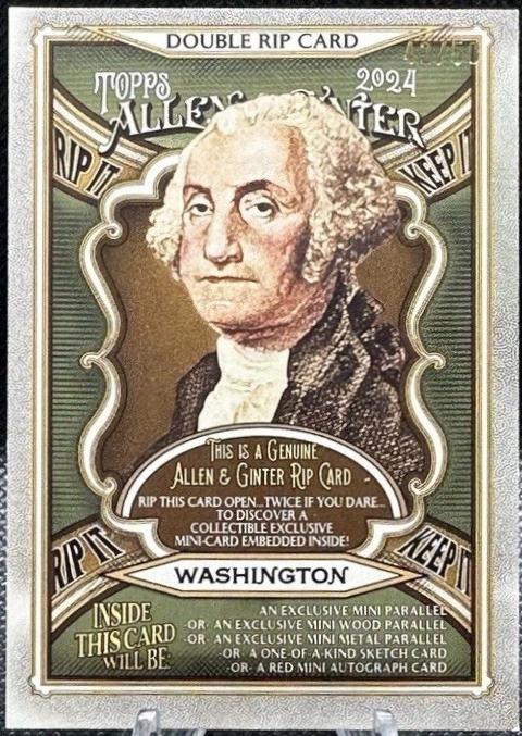 George Washington / Abraham Lincoln, #DRIP-WL