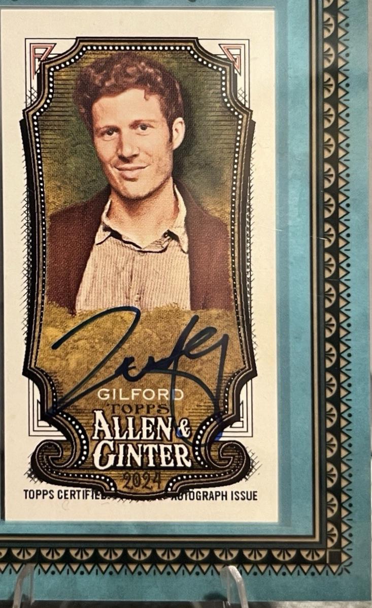 Zach Gilford [Blue] #MA-ZGI