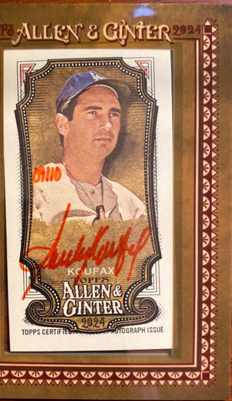 Sandy Koufax [Red Ink] #MA-SK