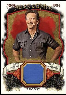 Jeff Probst [Relic A] #AGR-JP