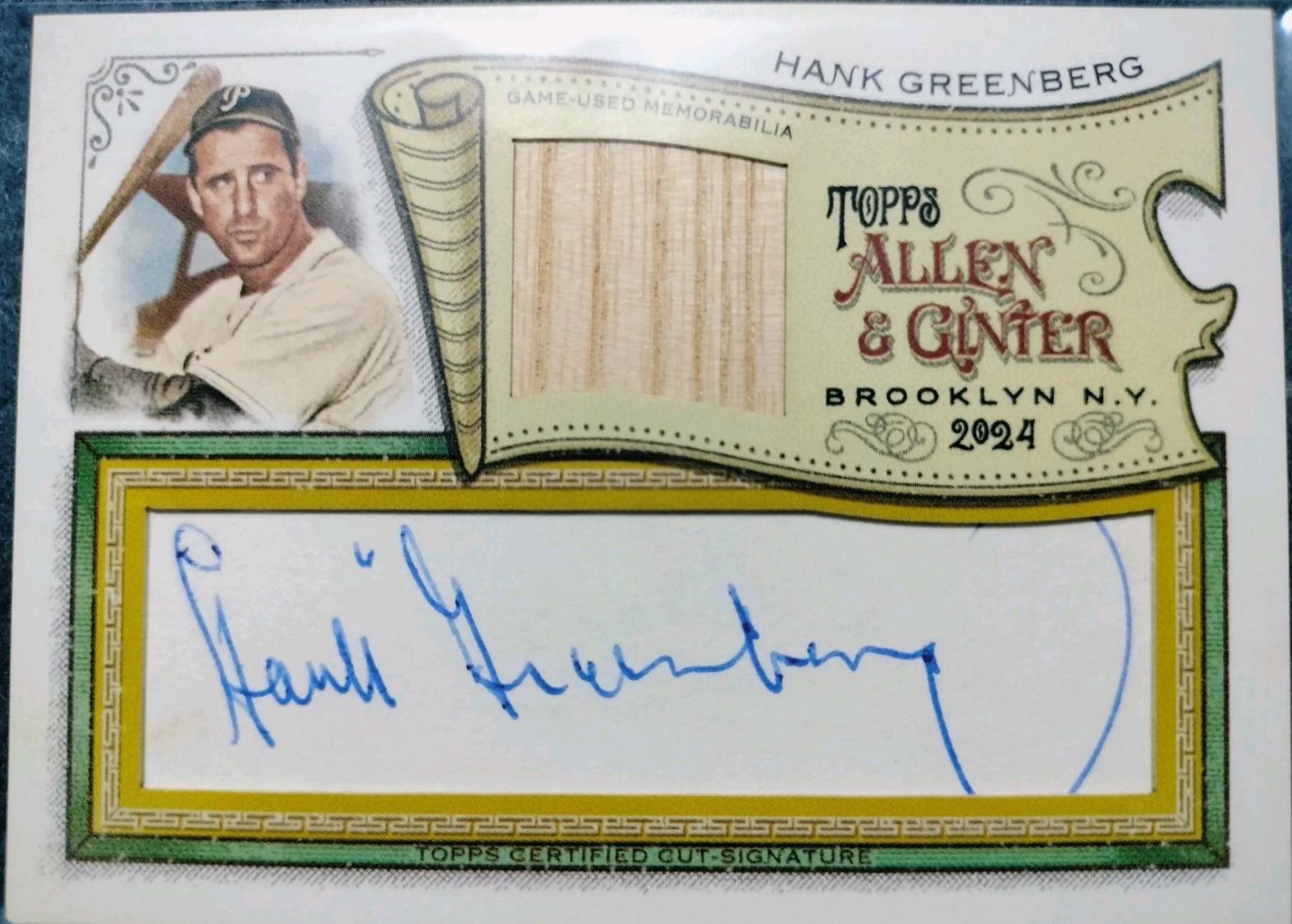 Hank Greenberg #RCS-HG