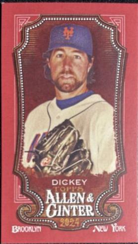 R.A. Dickey [Red Mini] #127