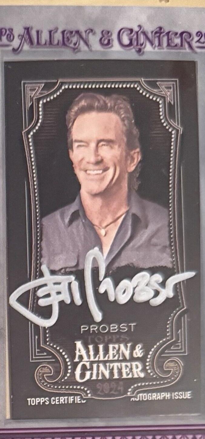 Jeff Probst [Black Frame] #MA-JPR