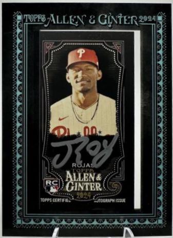 Johan Rojas [Black Frame] #MA-JROJ