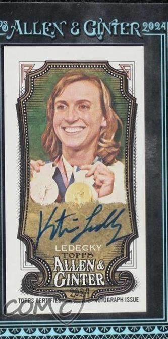 Katie Ledecky [Black Frame] #MA-KL