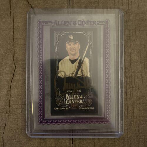 Larry Walker [Gold Ink] #MA-LW