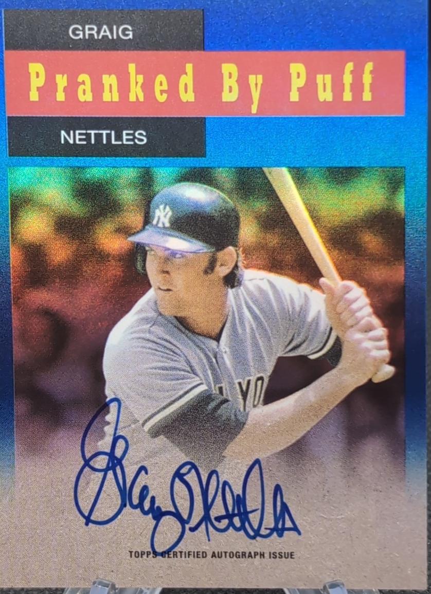 Graig Nettles [Blue Foilboard] #58WA-GN