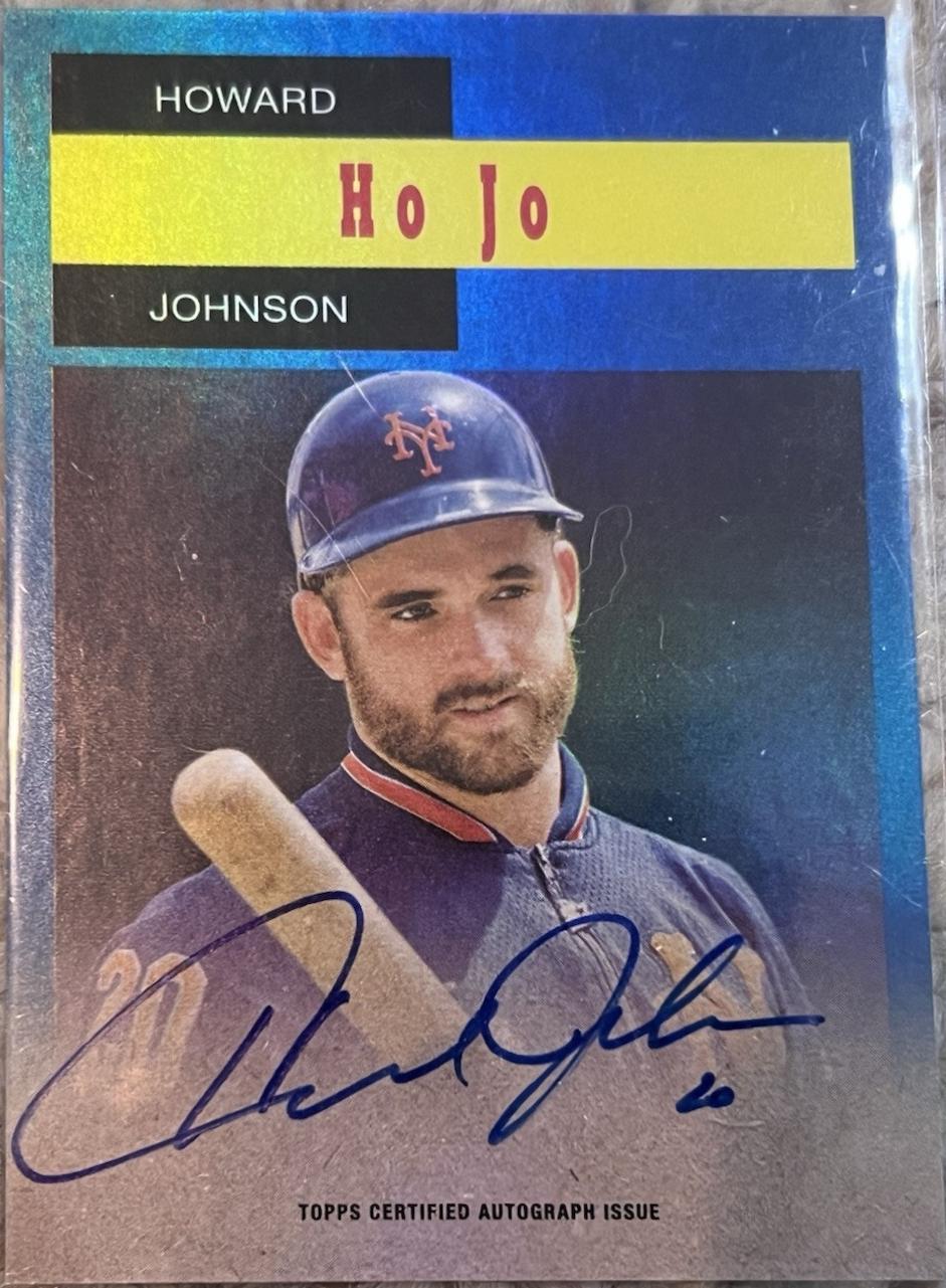 Howard Johnson [Blue Foilboard] #58WA-HJ