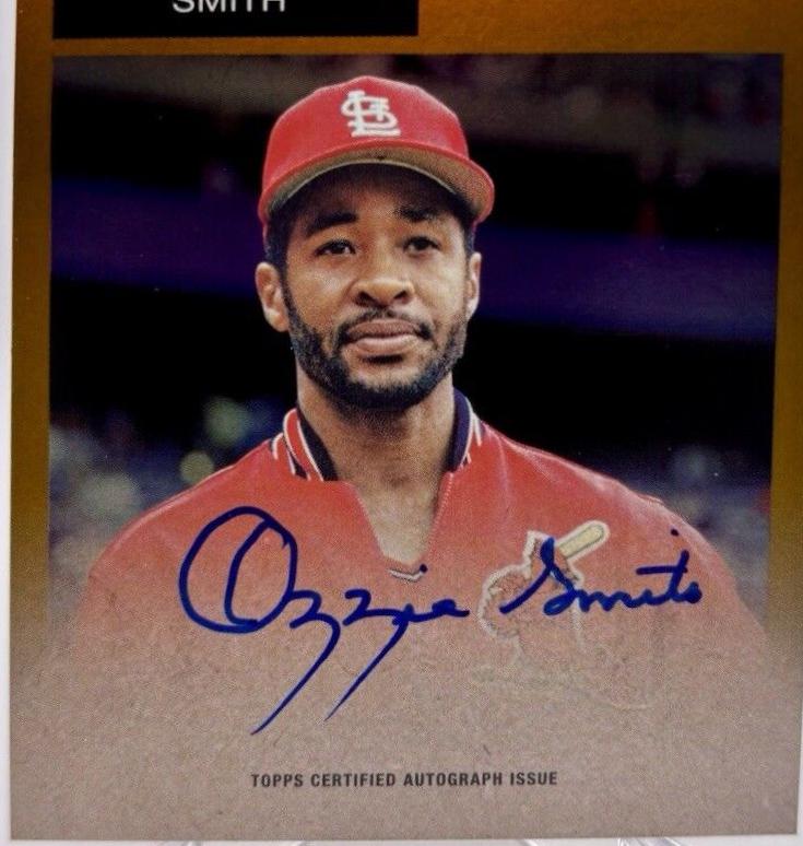 Ozzie Smith [Gold Foilboard] #58WA-OZ