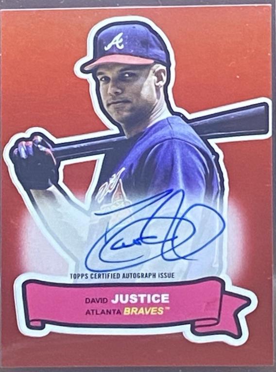David Justice [Red] #68AA-DJ