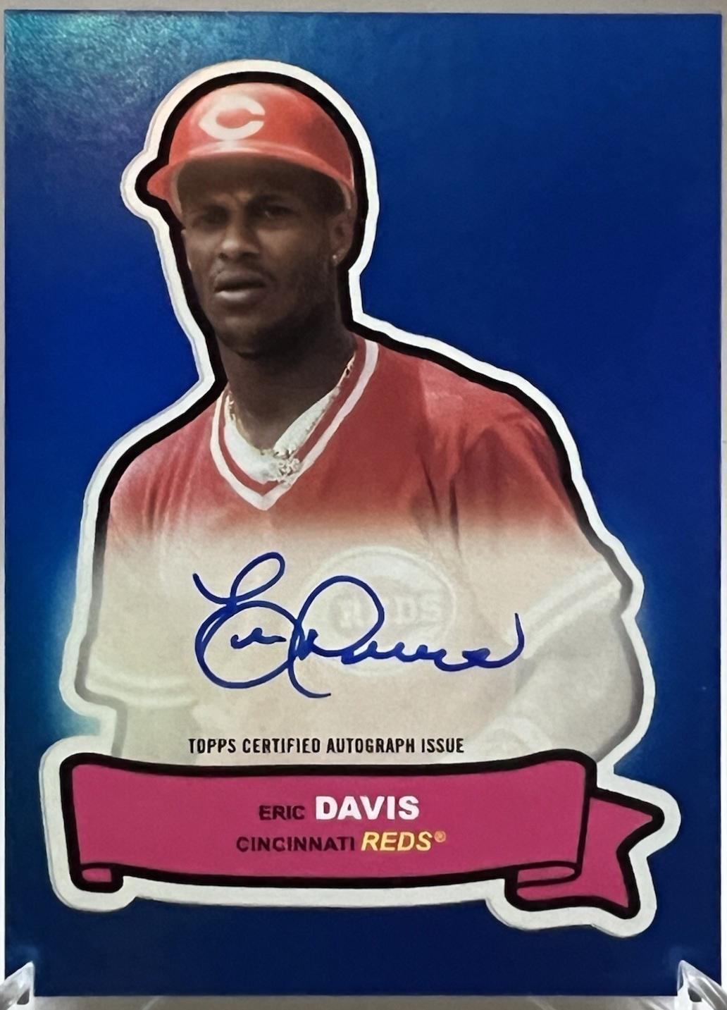 Eric Davis [Blue] #68AA-ED