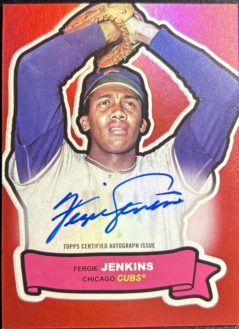 Fergie Jenkins [Red] #68AA-FJ