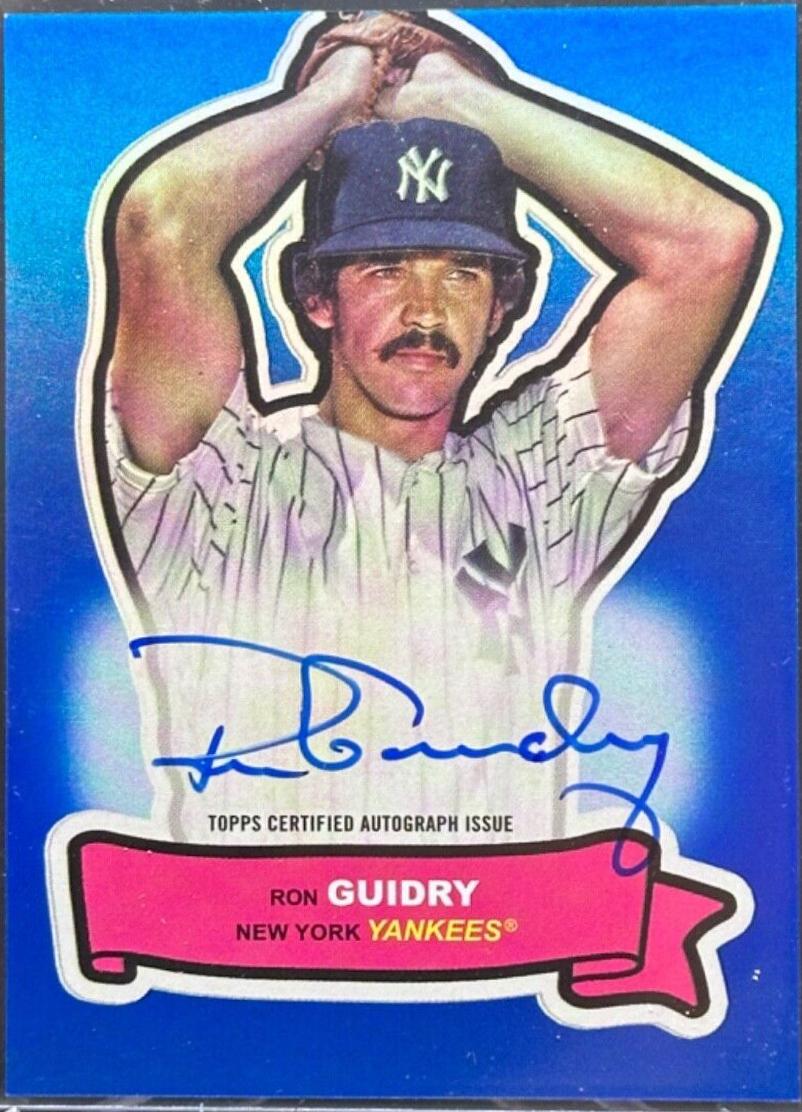 Ron Guidry [Blue] #68AA-RG