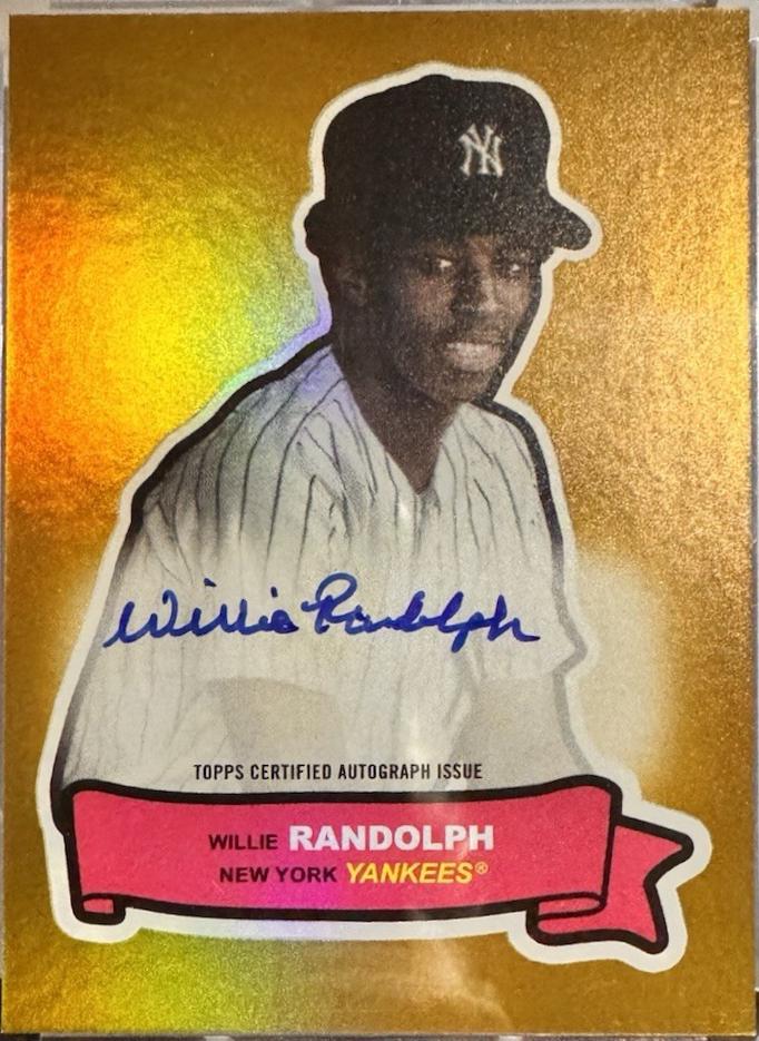 Willie Randolph [Gold] #68AA-WR