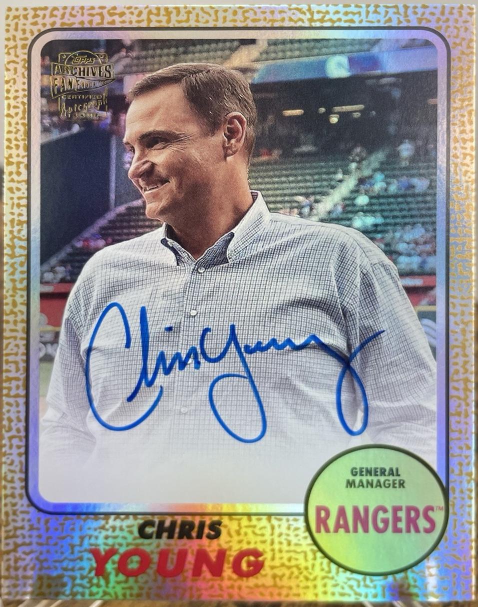 Chris Young [Gold] #68FF-CY