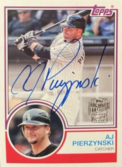 AJ Pierzynski #83FF-AP