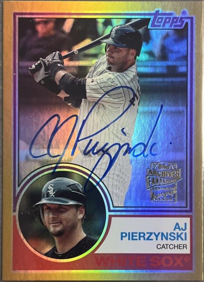 AJ Pierzynski [Gold] #83FF-AP