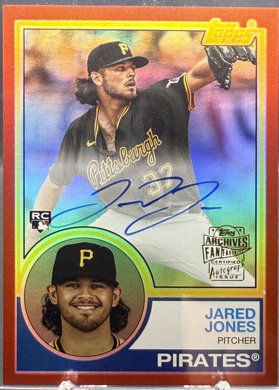 Jared Jones [Red] #83FF-JJ